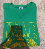 Vintage Russell Athletic UAB Blazers Crewneck Sweatshirt – Green Photo 0