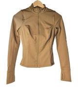 Girlfriend Collective Parker Seamed Jacket Sepia Brown‎ XS 6230-SEP-XS NWT Photo 0