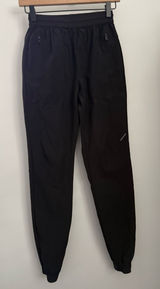 Hill City Men’s XS Midweight Train Pants Black Outdoor Drawstring Jogger Fitted Photo 0