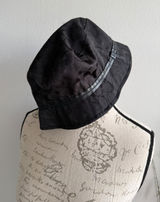 Coach Black‎ Signature C Monogram Bucket Hat Size M/L Designer Streetwear Photo 0