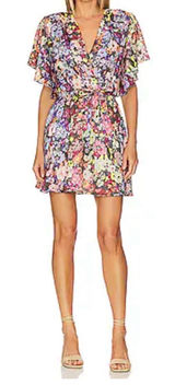 Amanda Uprichard Lucretia Mini Dress in Zahra Fleur Size XS Photo 0