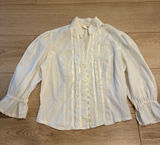 Jessica’s Gunnies Gunne Sax Women’s Cottagecore Prairie Top Size S *READ Photo 0