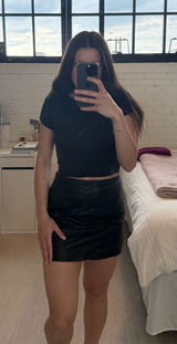 Urban Outfitters Leather Skirt Photo 0