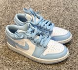 Nike Jordan’s Light Blue and White Sneakers Photo 0
