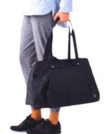 Lululemon Om The Day Bag Reflective In Black | Animal Jacquard Pre-Loved Photo 0