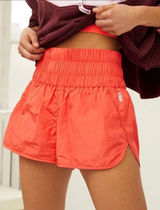 Free People Women's The Way Home Running Shorts Sz S Papaya NWT Photo 0