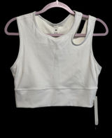 NWT Mastered Motion yoga Pilates quiet luxury Cropped white Tank size 10 plus si Photo 0