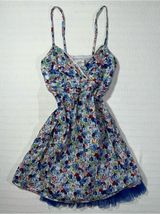 Vintage Abercrombie & Fitch Y2K Cotton A Line Dress Womens S 2000s Sundress Photo 0