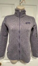 Patagonia Better Sweater Jacket XS Heathered Lavender Full Zip Fleece STY25542 Photo 0