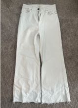 White wide leg jeans Photo 0