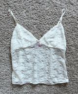 Edikted White Lace Top Photo 0