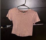 FOREVER 21 Brown Crop Top Photo 0