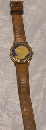 1994 Armitron Women's Watch Tweety Bird Warner Brothers Gold Analog Works Photo 0