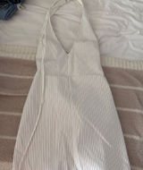 ZARA Pinstripe Dress Mini Photo 0