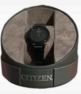Citizen Eco-Drive Axiom Black Stainless Steel Watch Photo 0