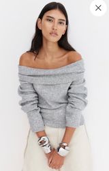 H&M Off-The-Shoulder Sweater Photo 0