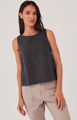 Button Back Tank Top Photo 0