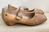 Pikolinos Leather Mary Jane Shoes Women Size 10 Made Spain Photo 0