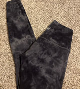 lululemon athletica Black Tie-Dye Leggings Photo 0