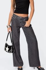 Pinstripe Jeans Photo 0