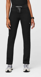 FIGS Yola High-Rise Slim Scrub Pant - Black - XS Photo 0