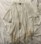 Vintage Cream Crochet Cover Up Photo 0