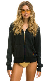 Aviator Nation Bolt Zip Up Hoodie Photo 0