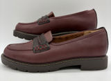 Cobb Hill by Rockport Womens 6.5 Janney Penny Loafers Burgundy Leather Lug Sole Photo 0