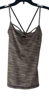 FP Movement Women's Size Large‎ Heathered Striped Racerback Activewear Top Photo 0
