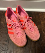 Adidas Hot Pink and Red Gazelles Photo 0