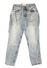 Everlane The Curvy 90s Cheeky Straight Jean Light Wash Organic Cotton 28 Regular Photo 0