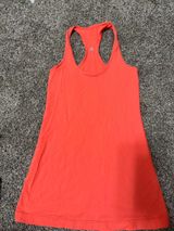 Lululemon Cool Racerback Tank 6 Orange Photo 0
