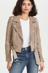 Suede Leather Jacket  Photo 0