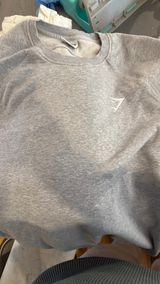 Grey Pullover Gymshark Crewneck Photo 0