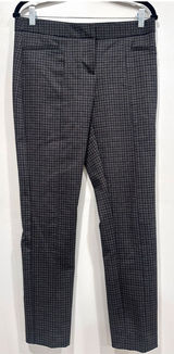 Amanda & Chelsea Womens Size 8 Plaid Straight Leg Career Pants‎ Gray Black Photo 0