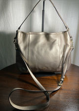 Coach Isabelle 2 way carry Pebbled Leather Shoulder or crossbody or tote Photo 0