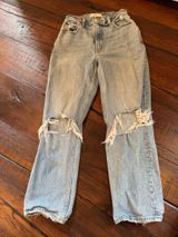 Abercrombie 90s Straight High-Rise Jeans Ultra Curve Love Photo 0