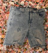 Celebrity, Pink Distressed Shorts Photo 0