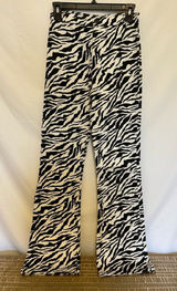 Motel Rocks Zoven Trousers in‎ 90’s Zebra Black and White Size XS Photo 0