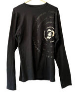Provogue‎ Mens Shirt Small Black Long Sleeve Fashion Forward Streetwear Punk Photo 0