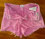 Jean Shorts Pink Photo 0