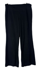 Tek Gear Black Foldover Flare Y2K Leggings M Photo 0