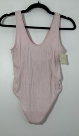 Free People Intimately Mauve Chalk Lace Bodysuit L/XL NWT Photo 0