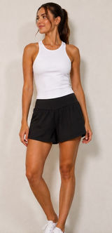 Halara Black High Waisted Active Shorts with Liner XL Running Tennis Gym Sporty Photo 0