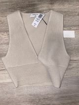 Babaton Sculpt Knit V Neck Tank Photo 0