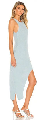 BARDOT Revolve The Fluffy Knit Asymmetrical Midi Dress Size XS Photo 0