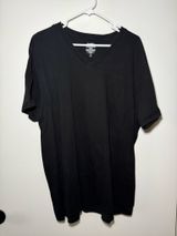 Goodfellow & Co Men's Black V-Neck T-Shirts Short Sleeve Size XXL Photo 0