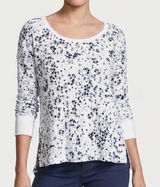 Victoria's Secret NWT Thermal‎ Top XL Star Print Long Sleeve Cotton Photo 0