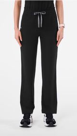 High Waisted Davia Straight Leg Scrub Pants Photo 0