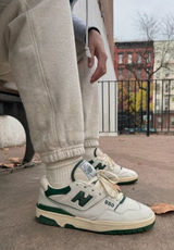 New Balance 550 Aimé Leon Dore Sneaker Shoes White Green BB550ALD Womens 8 Photo 0